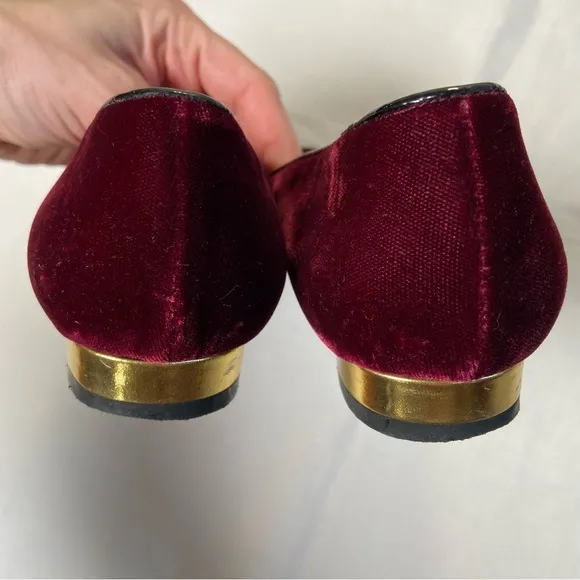 Charlotte Olympia Velour Cat Shoes