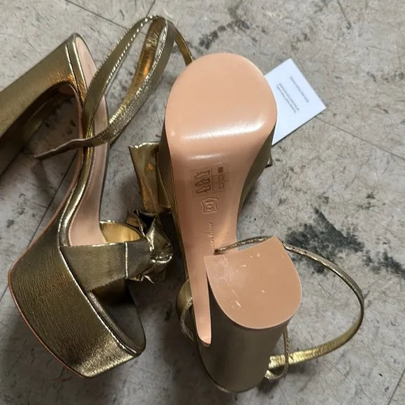 Chic Gold Women's Heels