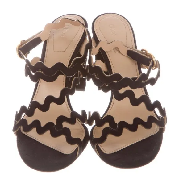 Chloe Suede Sandals