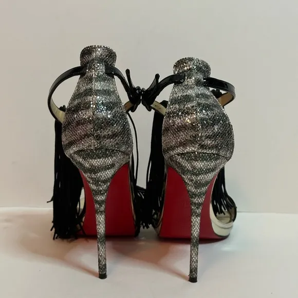 Christian Louboutin Fringe Sandals size 36 1/2