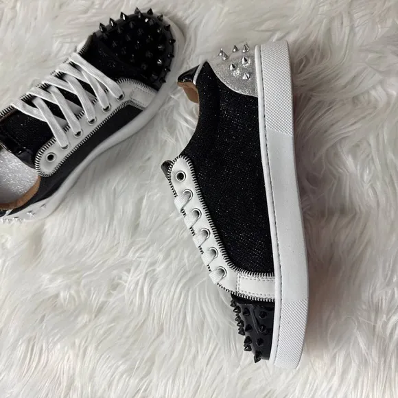CHRISTIAN LOUBOUTlN Unisex Mens and Women’s stylish sneakers size 41