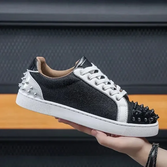 CHRISTIAN LOUBOUTlN Unisex Mens and Women’s stylish sneakers size 41