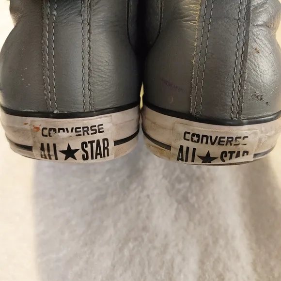 Chuck Taylor All Star Street Leather Sneakers Size 10(Men) 12(Women)