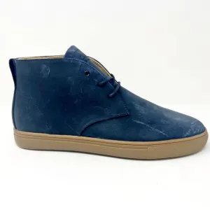 Clae Strayhorn SP Navy Waxed Mens Premium Sneakers