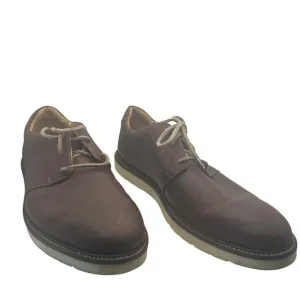 Clarks Brown Leather Casual Shoes With Lace-Up Design oxford office 13