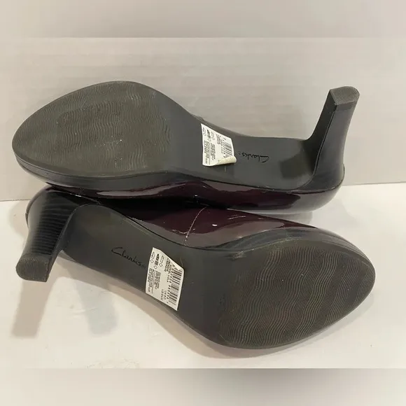 Clarks Collection Adriel Viola Heels Shoes Size 8 1/2 M NWT
