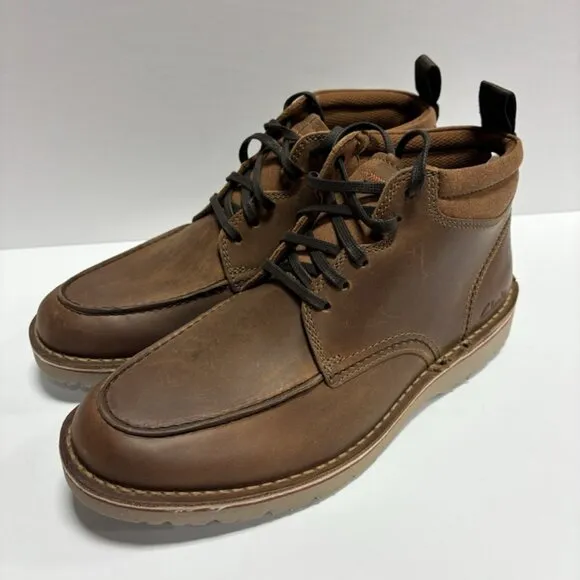 Clark’s Men’s Eastridge Brown Chukka Boots, Size 9 M