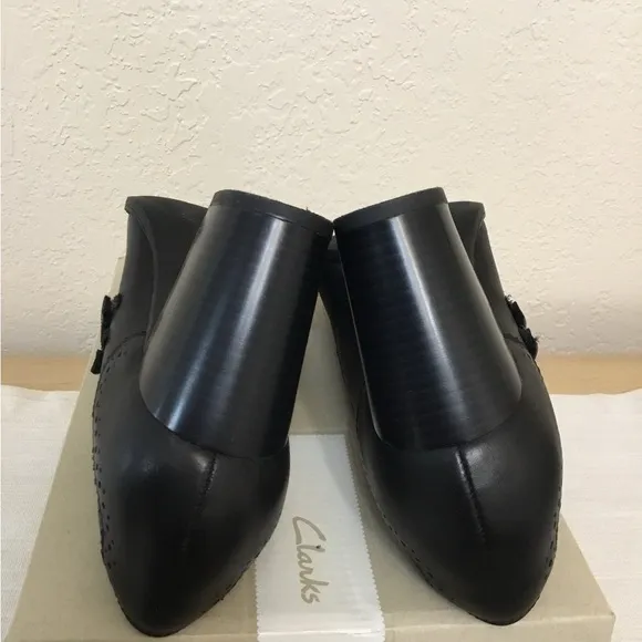 Clarks Women's Black Mary Jane Shoes Claeson dress pump size 9