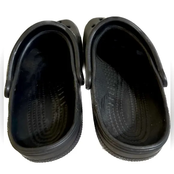 CLASSIC CROCS W/FLOWER JIBBITZ UNISEX SZ:M W(8-9)  M(6-7) Comfy Shoes w/Supt