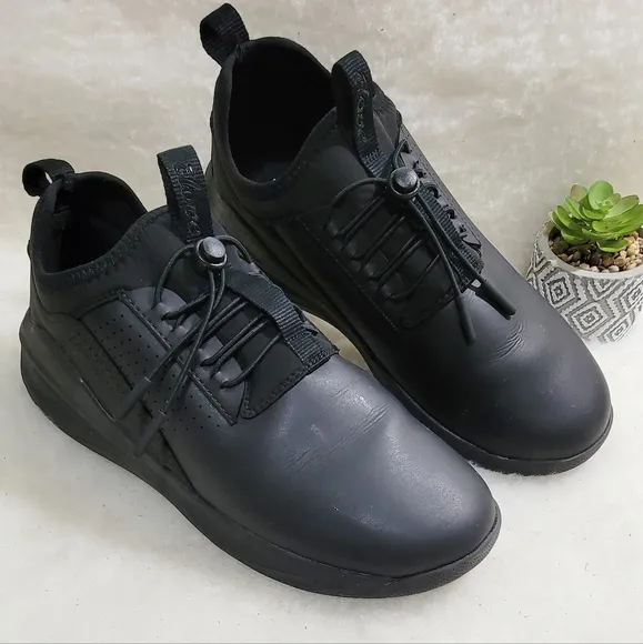 Clove Black All Black Option Healthcare Comfort Nursing Unisex Sneakers W11.5