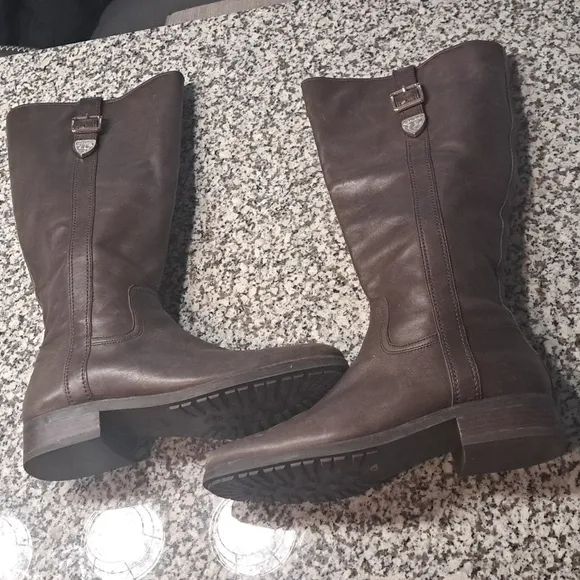 Coach Easton Extended Womens Rider Boots Size 10B