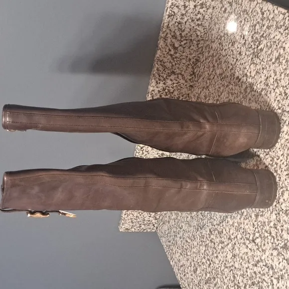 Coach Easton Extended Womens Rider Boots Size 10B