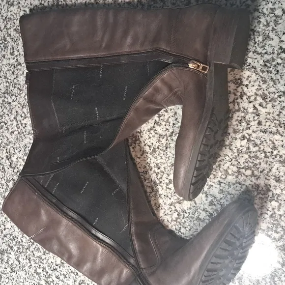 Coach Easton Extended Womens Rider Boots Size 10B