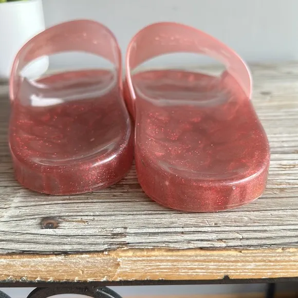 Coach jelly sandals size 10 great used condition