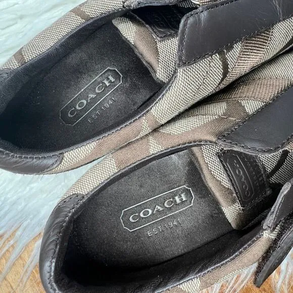 Coach | Kyra Sneaker | Brown Logo | Size 6