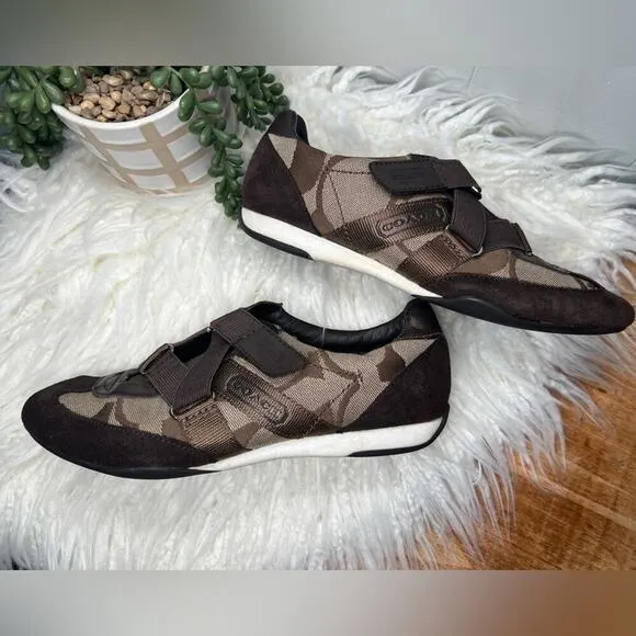 Coach | Kyra Sneaker | Brown Logo | Size 6