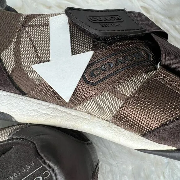 Coach | Kyra Sneaker | Brown Logo | Size 6