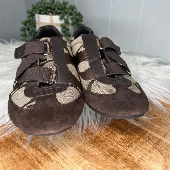 Coach | Kyra Sneaker | Brown Logo | Size 6