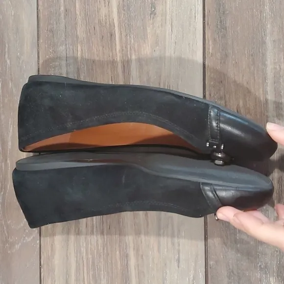 Coach Leila slip on Loafer shoes ballet sz 9.5B