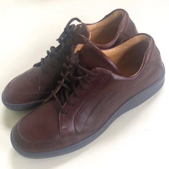 Coach Men's Brown Leather Dress Shoes Sz 11D