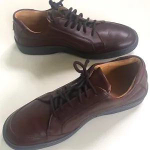 Coach Men's Brown Leather Dress Shoes Sz 11D