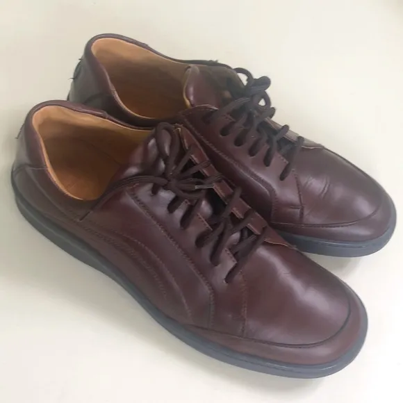 Coach Men's Brown Leather Dress Shoes Sz 11D