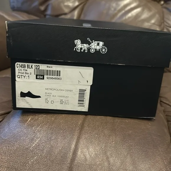 Coach Metropolitan Derby Men’s Dress Shoes (Size 12)