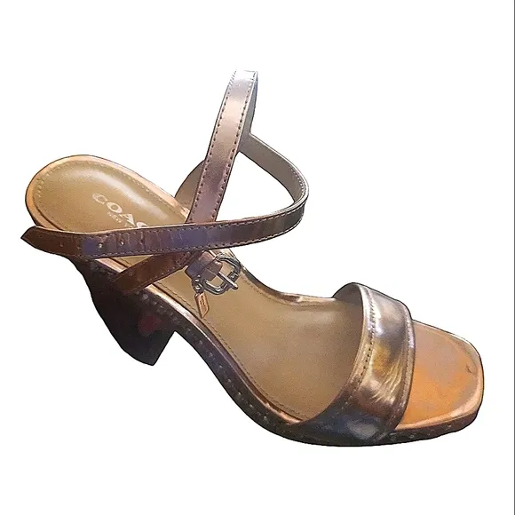 Coach Shoes, High heel Shoes, Coach Party shoes Size 8.5
