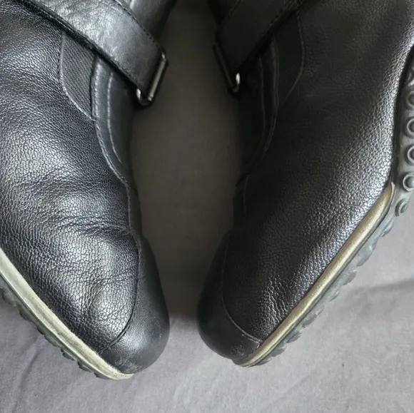 Cole Haan Air Estadio Strap II Black Casual Shoes Sz 9.5
