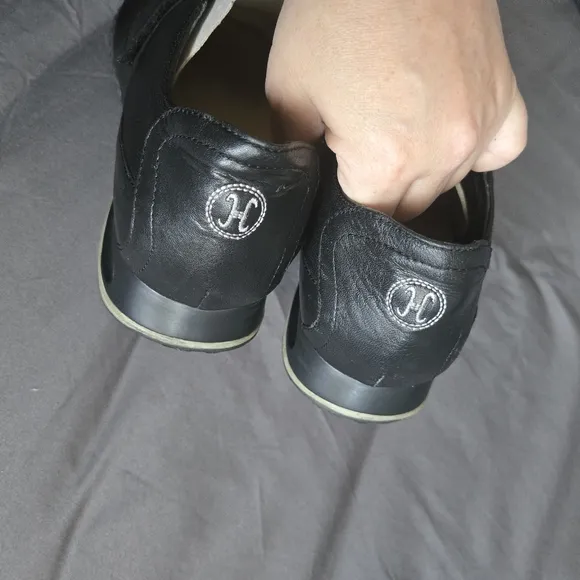 Cole Haan Air Estadio Strap II Black Casual Shoes Sz 9.5