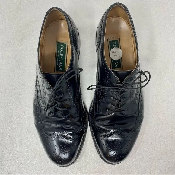Cole Haan Black Dress Shoes- Size 10E