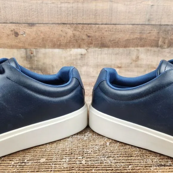 Cole Haan Grand Crosscourt Men Sz 11.5 Wide Traveler Casual Sneaker Blue Leather