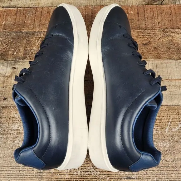 Cole Haan Grand Crosscourt Men Sz 11.5 Wide Traveler Casual Sneaker Blue Leather