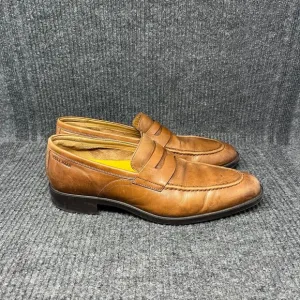 Cole Haan Grand Hawthorne Penny Loafers Dress Shoes Brown Leather 10.5 M C33224