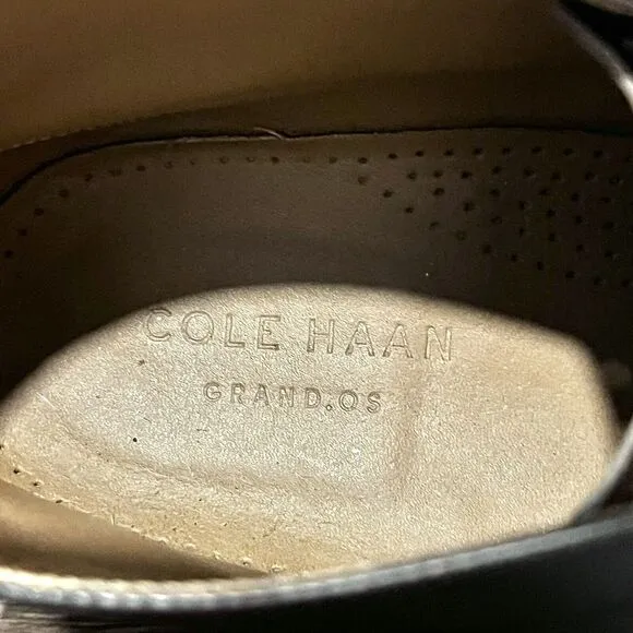 Cole Haan Grand OS Dress Chukka Boot Brown Leather Men Shoes Lace Up Size 11M‎