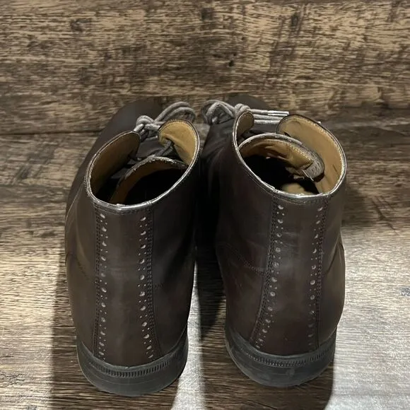 Cole Haan Grand OS Dress Chukka Boot Brown Leather Men Shoes Lace Up Size 11M‎