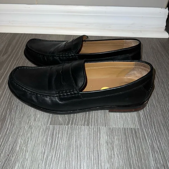 Cole Haan Grand OS Pinch Hand Sewn Black Loafers