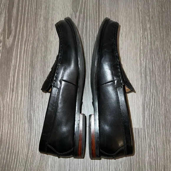 Cole Haan Grand OS Pinch Hand Sewn Black Loafers
