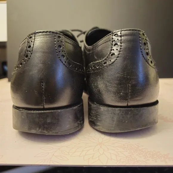 Cole Haan Grand.OS Wingtip Oxford Dress Shoes Men's Size 11M Black C23793