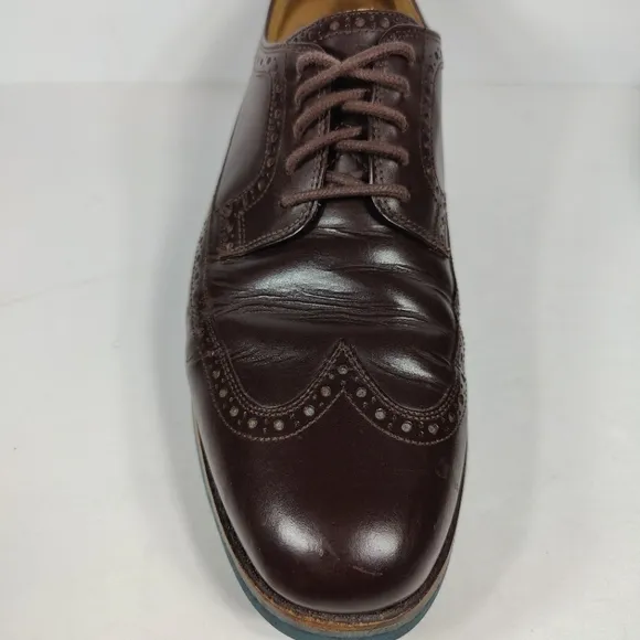 Cole Haan Great Jones Xl L Wing Lace Up Dress Oxford Chestnut Men's Shoe Sz 11M