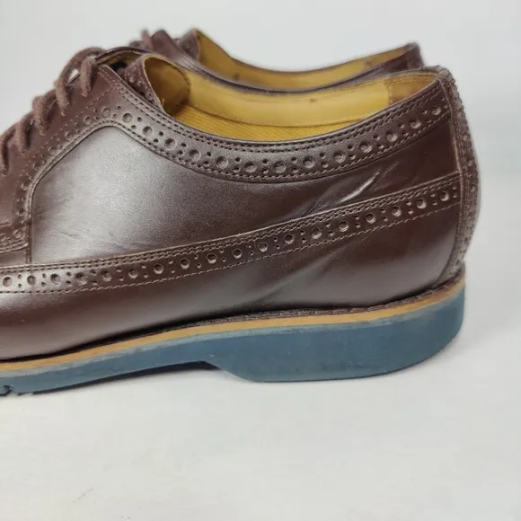 Cole Haan Great Jones Xl L Wing Lace Up Dress Oxford Chestnut Men's Shoe Sz 11M