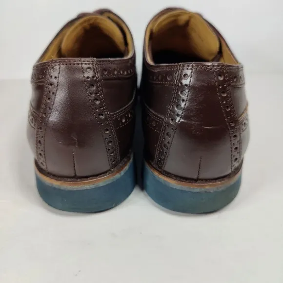 Cole Haan Great Jones Xl L Wing Lace Up Dress Oxford Chestnut Men's Shoe Sz 11M
