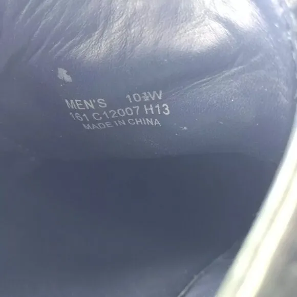 Cole Haan LunarGrand Mens 10.5 Dress Shoes Black Wingtip Oxford Lace Up