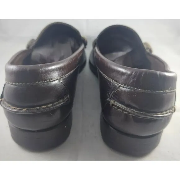 Cole Haan Men's Dark Brown Pinch Prep Slip-On Penny Loafer Size 6E