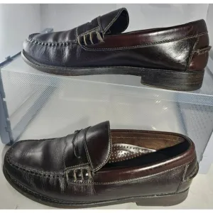 Cole Haan Men's Dark Brown Pinch Prep Slip-On Penny Loafer Size 6E