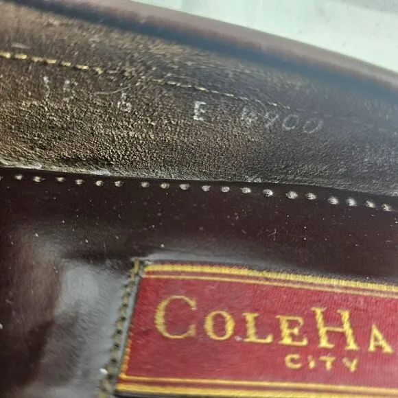 Cole Haan Men's Dark Brown Pinch Prep Slip-On Penny Loafer Size 6E