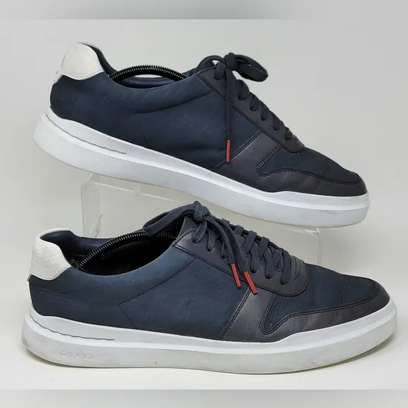 Cole Haan Men's Grand Series Casual Shoes Blue Lace Up C35844 Size 12 Pre-owned