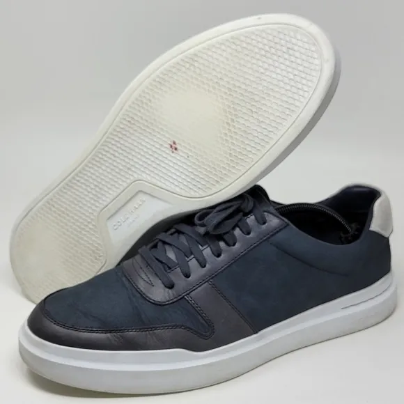 Cole Haan Men's Grand Series Casual Shoes Blue Lace Up C35844 Size 12 Pre-owned