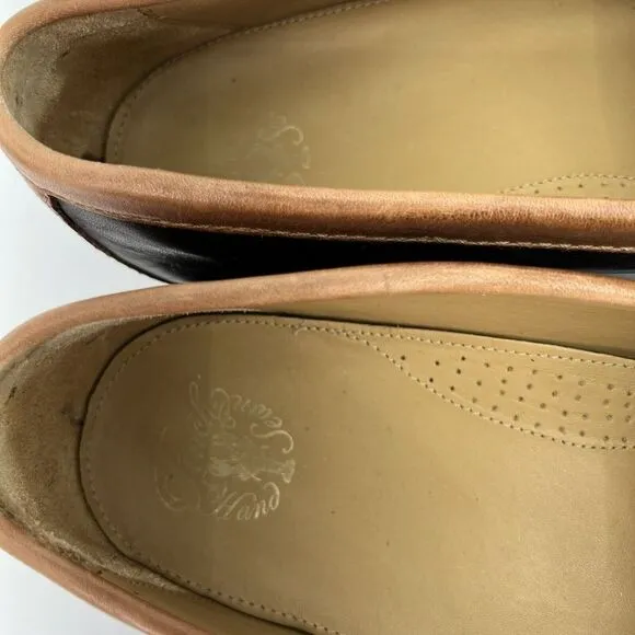COLE HAAN Mens Grand Pinch Hand Sewn Penny Loafter Shoes Size 11.5 Brown Leather