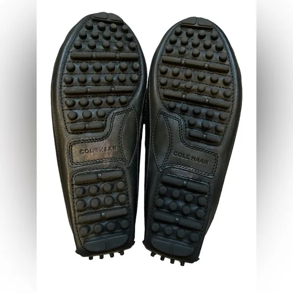 Cole Haan Men's Moccasin Slip-On Loafer Black Driving Shoe